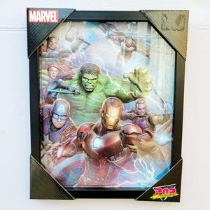 MARVEL Avengers Framed Wall Art Decor